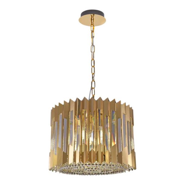 MILAGRO ML0393 Żyrandol RITZ GOLD 7xE14