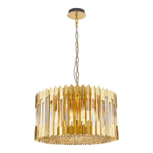 MILAGRO ML0395 Żyrandol RITZ GOLD 12xE14