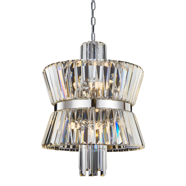 MILAGRO ML0404 Żyrandol AURELIA CHROME 8xE14