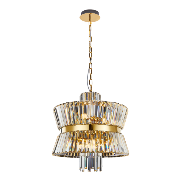 MILAGRO ML0405 Żyrandol AURELIA GOLD 12xE14