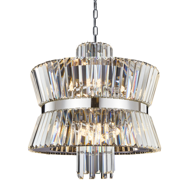 MILAGRO ML0406 Żyrandol AURELIA CHROME 12xE14