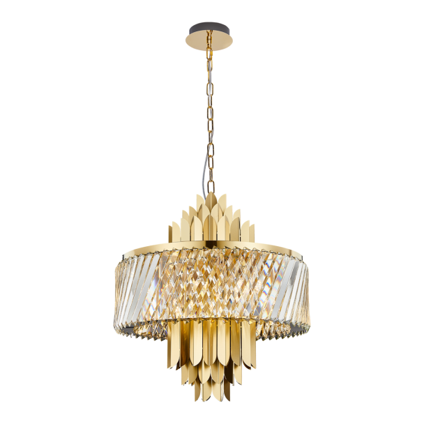 MILAGRO ML0409 Żyrandol MARGOT GOLD 9xE14