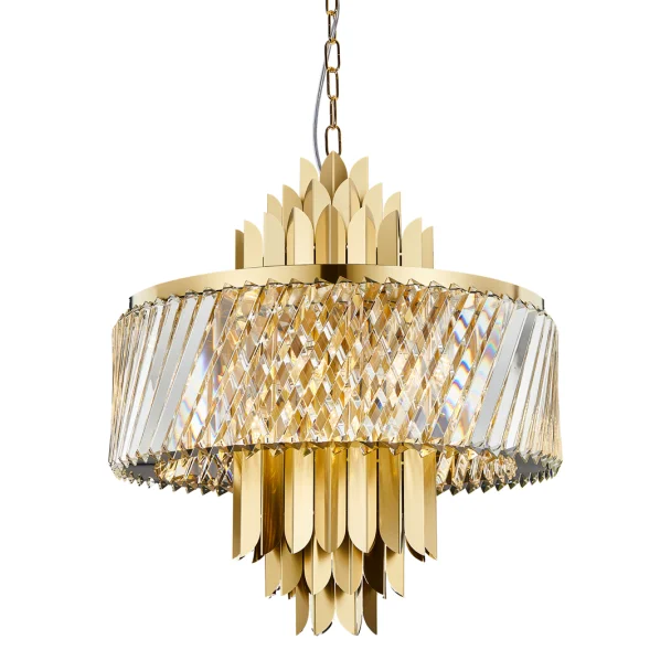 MILAGRO ML0409 Żyrandol MARGOT GOLD 9xE14