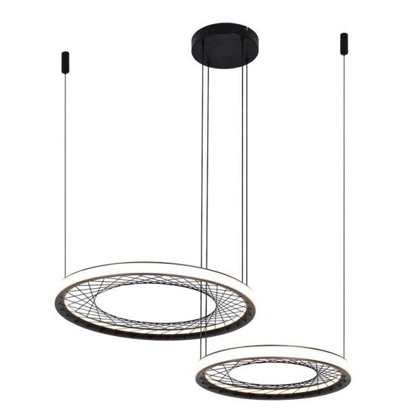 MILAGRO ML0525 Lampa wisząca NEST 77W LED 61+41cm