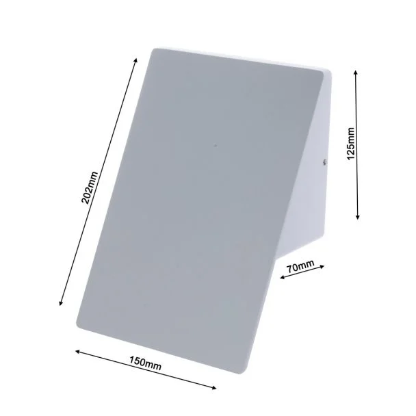 MILAGRO ML096 OPRAWA ELEWACYJNA PLAIN 10W LED Biała