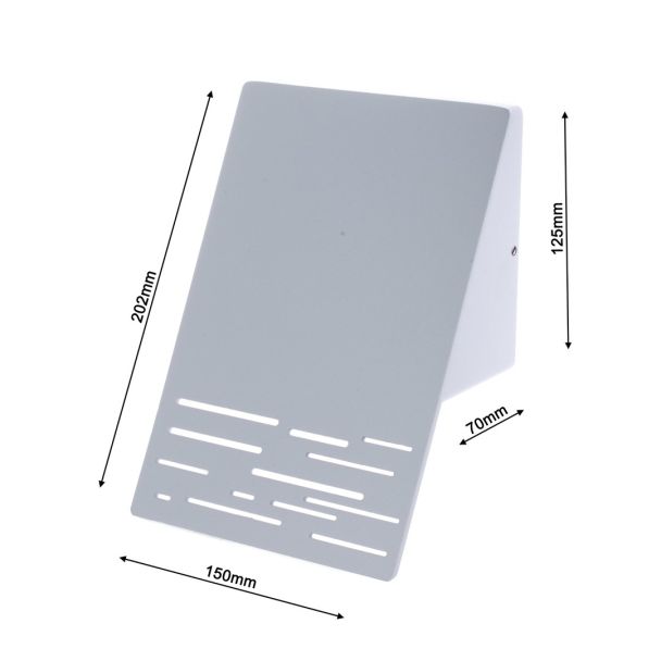 MILAGRO ML098 OPRAWA ELEWACYJNA LINE 10W LED Biała
