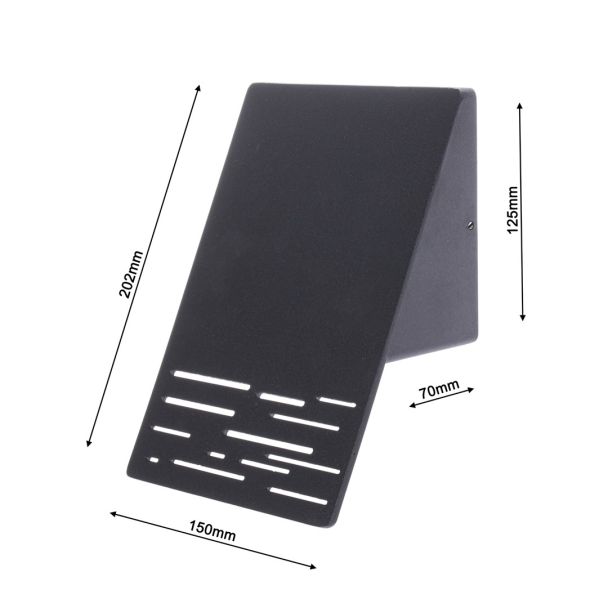 MILAGRO ML099 OPRAWA ELEWACYJNA LINE 10W LED Szara