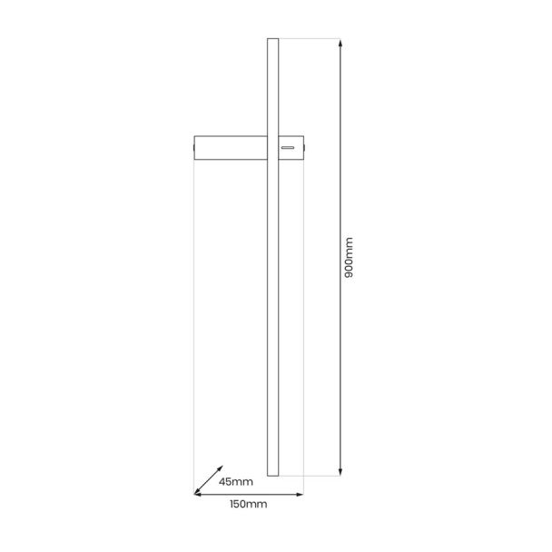 MILAGRO ML1008 Kinkiet VISION 12W LED 3000K