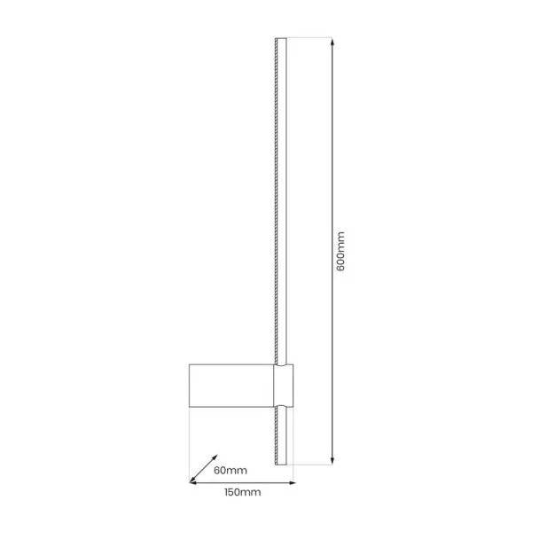 MILAGRO ML1010 Kinkiet SWING 8W LED 3000-6000K