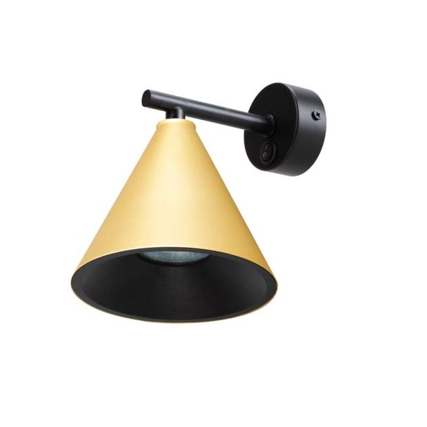 MILAGRO ML1123 Kinkiet Cone złoty 1xGU10