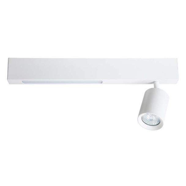 MILAGRO ML1131 Lampa Sufitowa Magnet 9W+1xGU10 3000/4000K biały