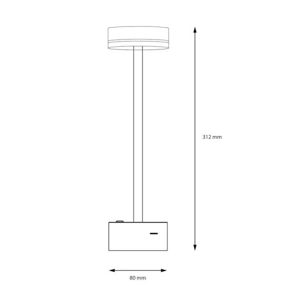 MILAGRO ML1386 Lampka nocna Sam 5W LED