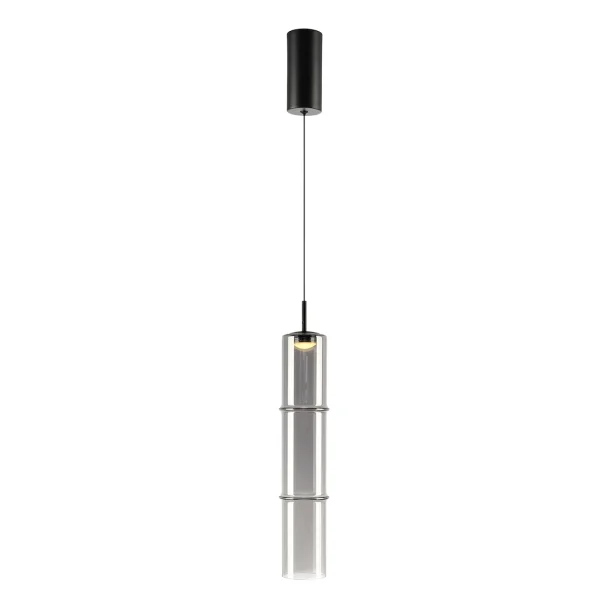 MILAGRO ML1396 Lampa wisząca BATO Smoked 4W LED