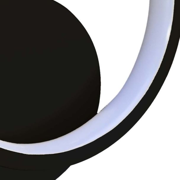 MILAGRO ML1540 Kinkiet HOOP BLACK 7W LED