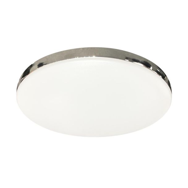 MILAGRO ML1658 Plafon MAYA CHROME 15W LED IP44 Ø330 mm