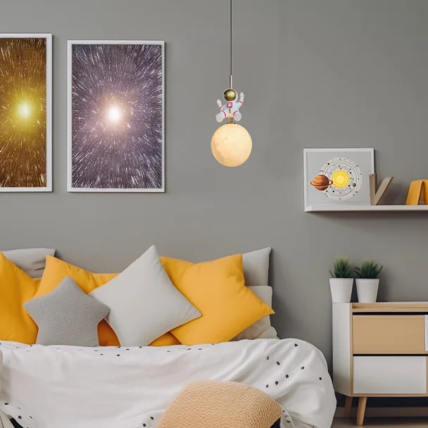 MILAGRO ML1721 Lampa wisząca Astronauta