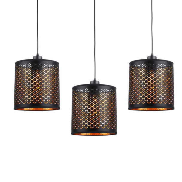 MILAGRO ML1801 Lampa wisząca MORGAN 3xE27