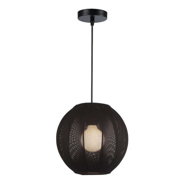 MILAGRO ML1806 Lampa wisząca Dana Czarny 1xE27