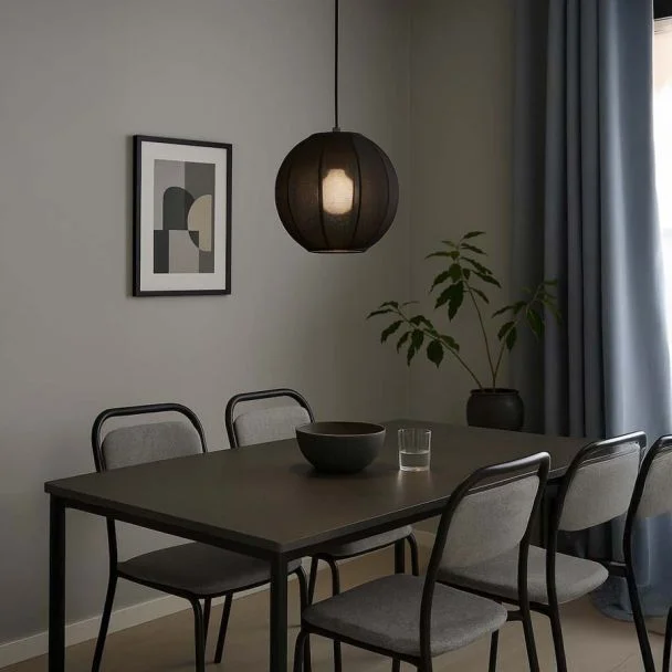 MILAGRO ML1806 Lampa wisząca Dana Czarny 1xE27