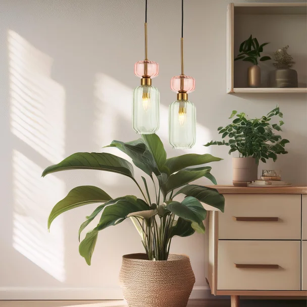 MILAGRO ML1824 Lampa wisząca MOLLY GREEN 1xE14