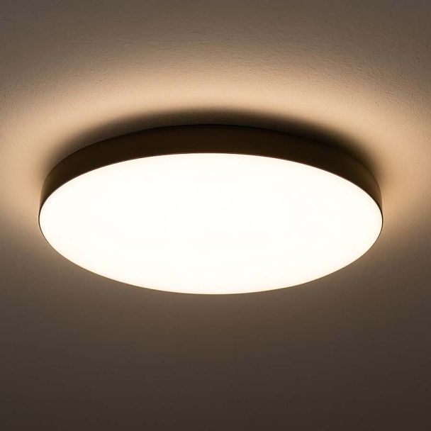 MILAGRO ML1831 Plafon Maya Czarny 36W LED Ø500