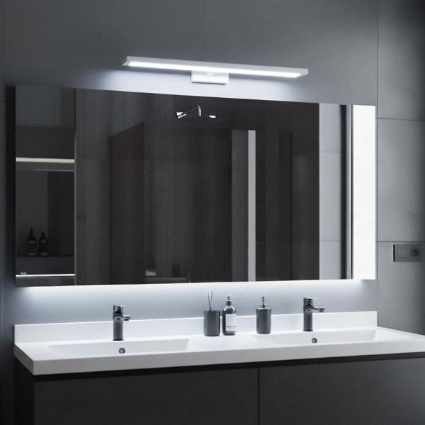 MILAGRO ML2038 Kinkiet Klimt 12W 60cm Biały