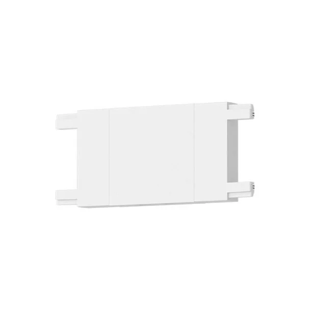 MILAGRO ML2216 Slim Magnetic Track Biały Łącznik Szyn Prosty