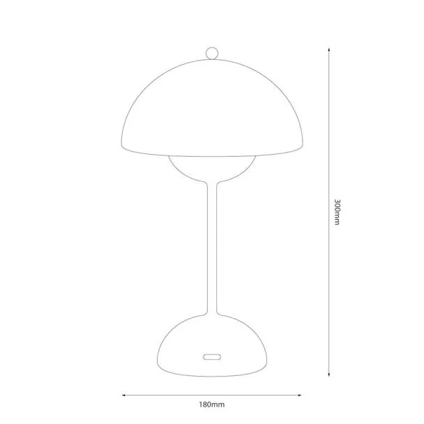 MILAGRO ML2270 Lampka nocna COSTA White
