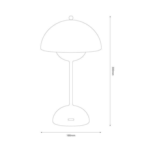 MILAGRO ML2271 Lampka nocna COSTA Black