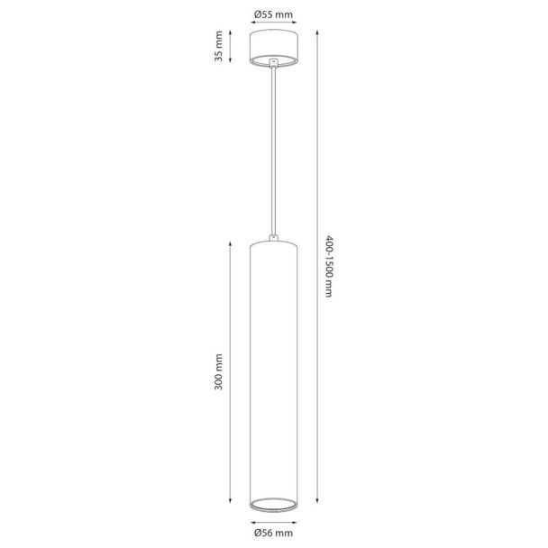 MILAGRO ML2439 Lampa wisząca GENESIS BLACK GOLD 1xGU10