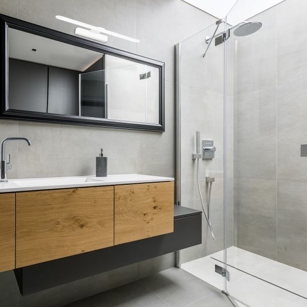MILAGRO ML5617 Kinkiet Splash 40cm 8W LED Biały