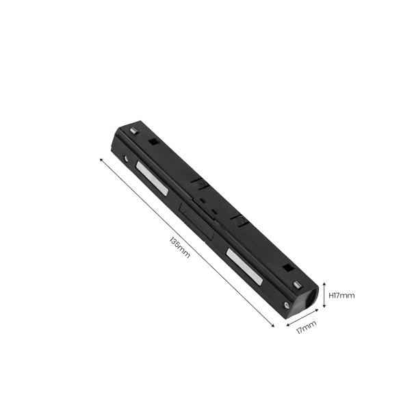 MILAGRO ML6634 Łącznik prosty MAGNETIC TRACK 20mm