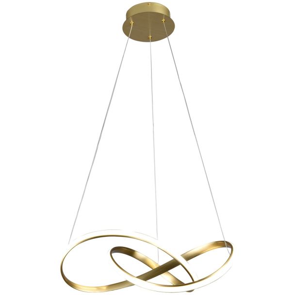 MILAGRO ML6772 LAMPA WISZĄCA CAPPIO GOLD 36W LED