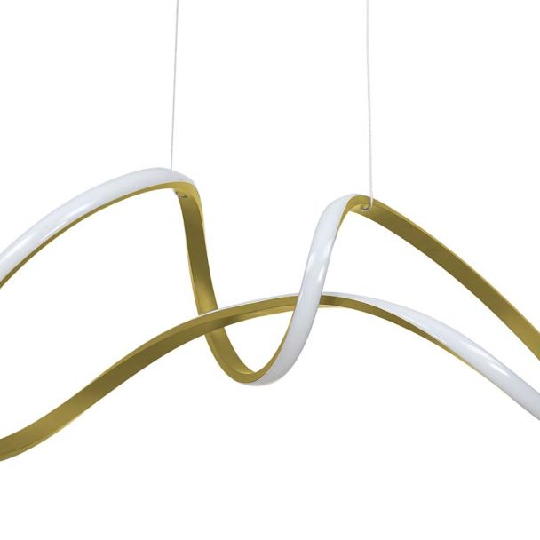 MILAGRO ML7953 Lampa wisząca TESORO GOLD 48W LED