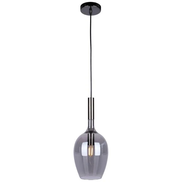 MILAGRO ML8813 Lampa wisząca LUGANO SMOKED 1xE14