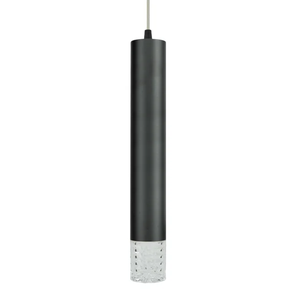 MILAGRO ML8877 Lampa wisząca TUBI BLACK 1xGU10