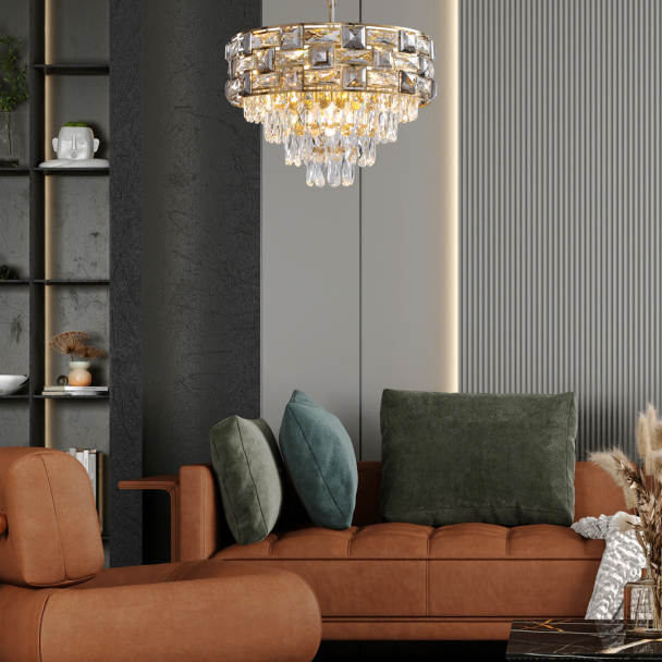 MILAGRO ML8895 Żyrandol LUXURIA 9xE14