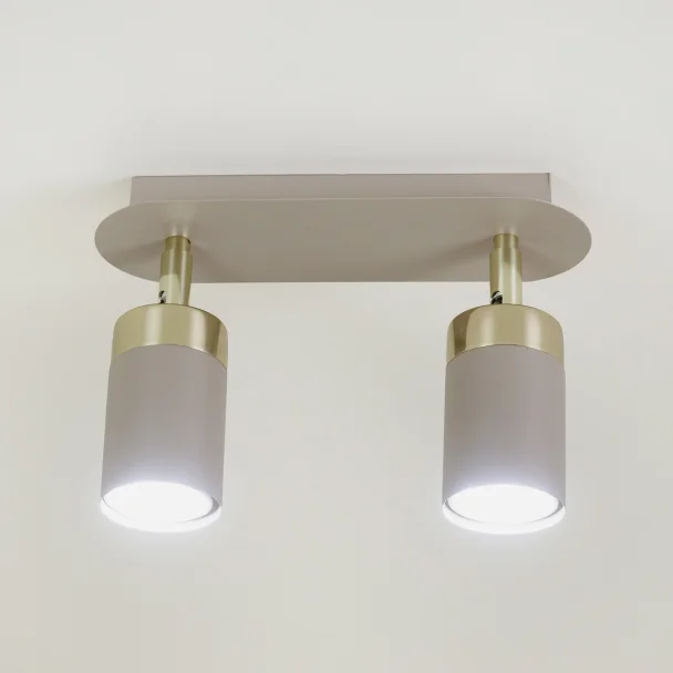 MILAGRO MLP2329 Lampa sufitowa JOKER CASHMERE/GOLD 2xGU10