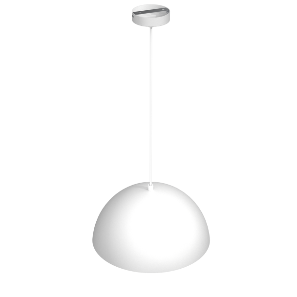 MILAGRO MLP7897 Lampa wisząca Beta 1xE27 35cm Biały/Złoty