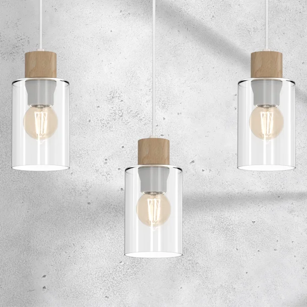 MILAGRO MLP8555 Lampa wisząca MADERA 3xE27