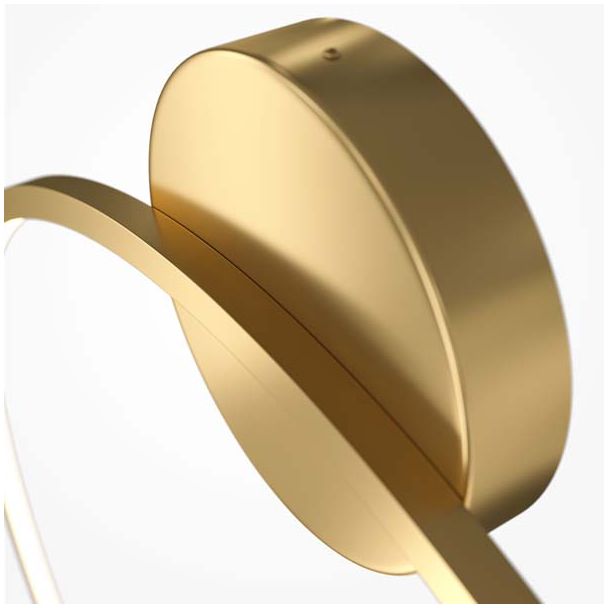 MAYTONI MOD005WL-L46BSK1 Halo lampa ścienna mosiądz