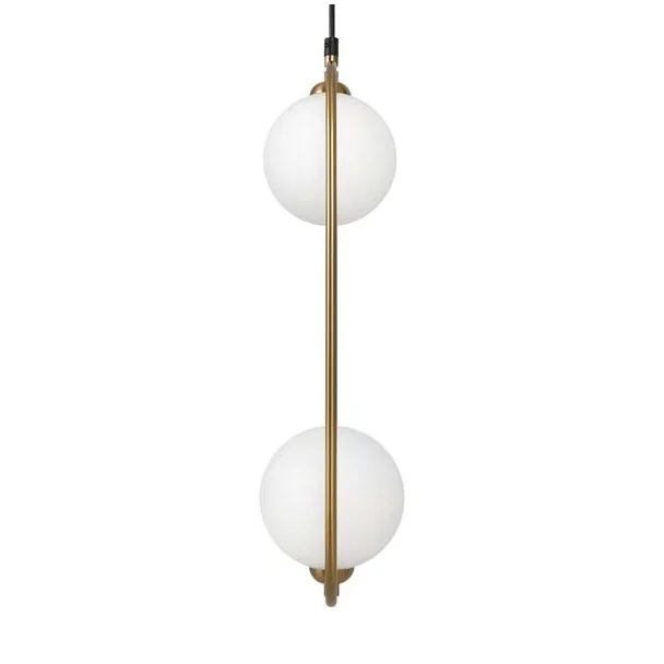 MAYTONI MOD013PL-02BS1 Ring lampa wisząca mosiądz