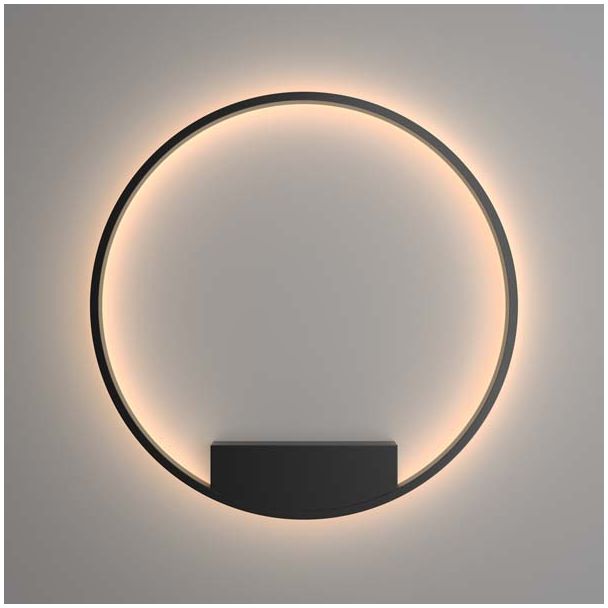 MAYTONI MOD058WL-L50B3K Rim lampa ścienna czarny