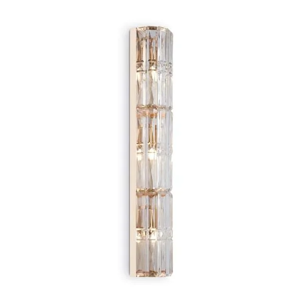 MAYTONI MOD094WL-03G Facet lampa ścienna złoty