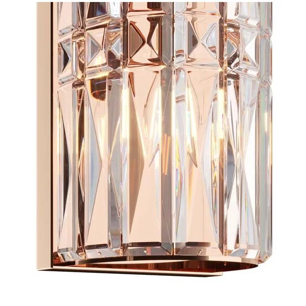 MAYTONI MOD094WL-03G Facet lampa ścienna złoty
