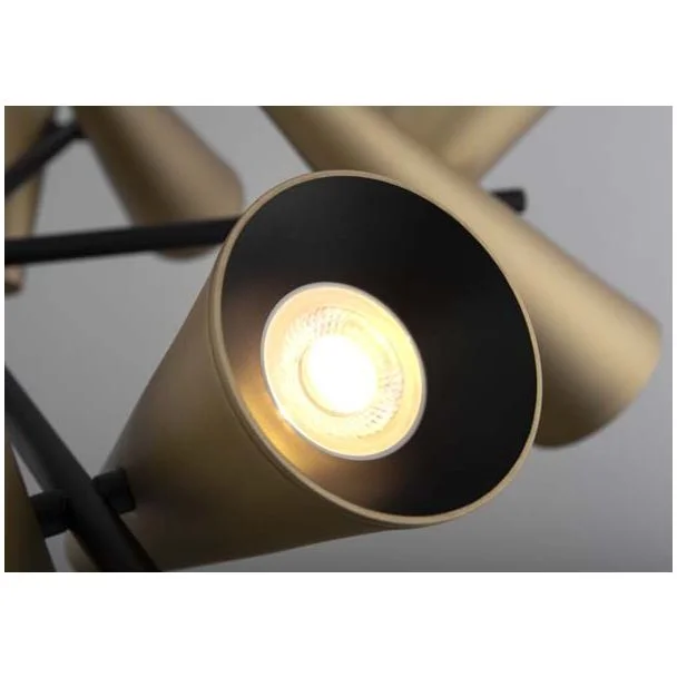 MAYTONI MOD095PL-10BS Giro lampa wisząca mosiądz