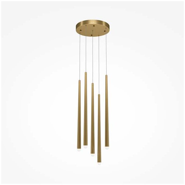 MAYTONI MOD132PL-L36BSK2 Cascade lampa wisząca mosiądz