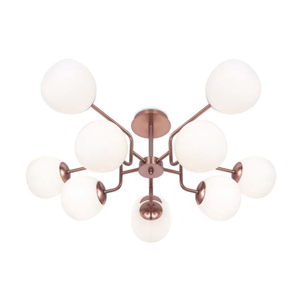 MAYTONI MOD221PL-10G Erich lampa wisząca złoty