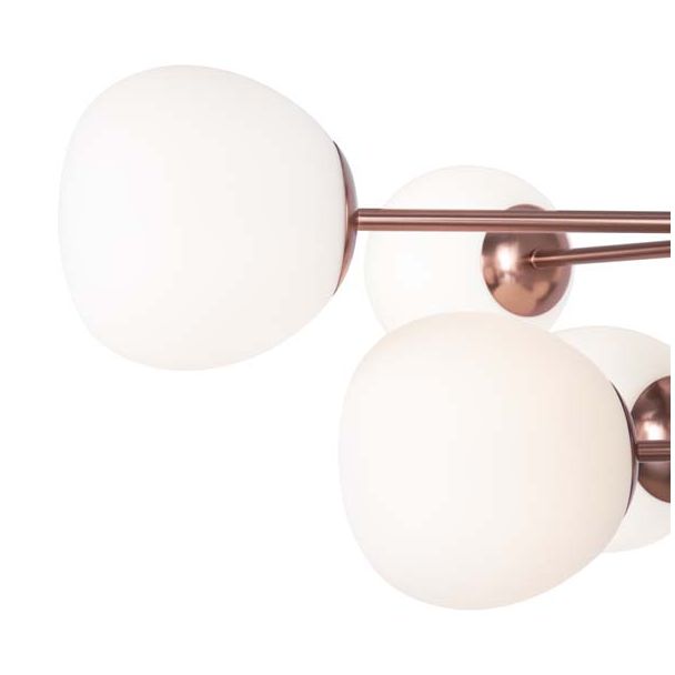 MAYTONI MOD221PL-10G Erich lampa wisząca złoty