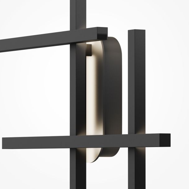 MAYTONI Lampa ścienna (kinkiet) MOD248WL-L24BK